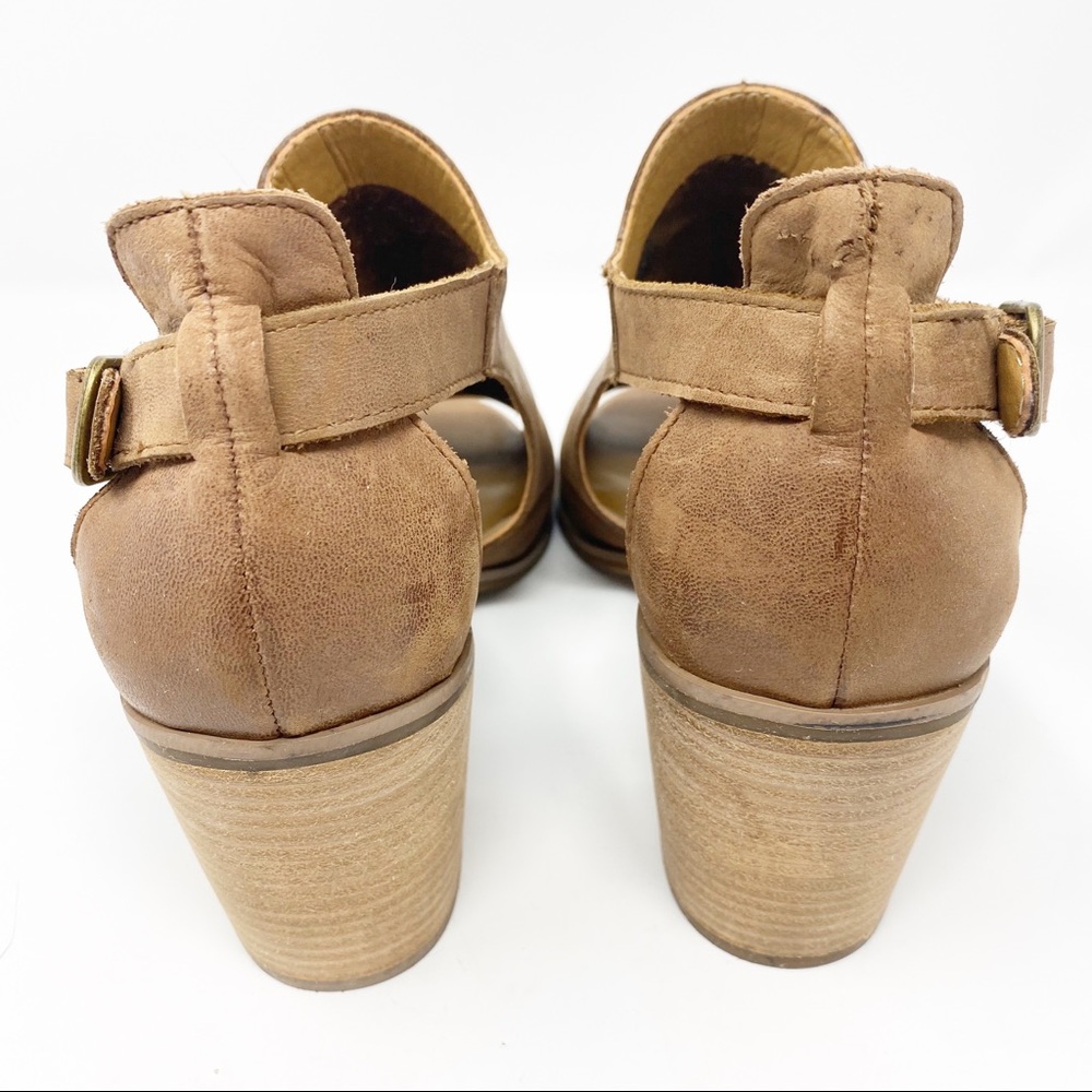 SOLD! Lucky Brand Barimo Bootie Tan Size 10 - Picture 6 of 8